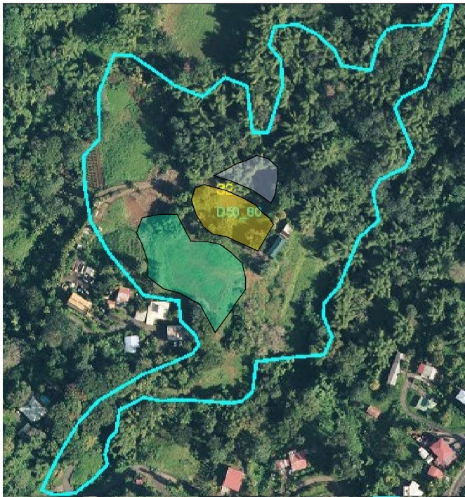 plan parcelle du gros morne projet CAP